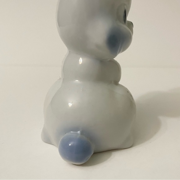 Vintage Ceramic Bunny Rabbit Figurine Japan 5” Tall - Picture 12 of 16